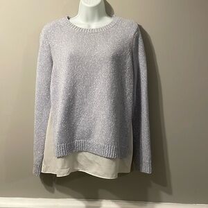 Club monaco women sweater with unique side slit on both sidess